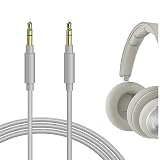 Geekria ケーブル 互換性 オーディオコード バングアンドオルフセン Bang & OLUFSENs HX, H95, Portal, H9 3rd Gen, H9i, H8i, H9, H8, H7, H6, H4, H2 ヘッドホンケーブル、3.5mm に適合する 1.2m