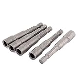 6.3ミリメートル六角シャンク六角ナットソケットドライバビットアダプタ66ミリメートルロングクリニーク