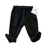 【未熟児】【低出生体重児】【早産児】【NICU】用　ベビー服：足つきズボン　ネイビー