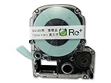リプラス テプラSS12K用 リサイクルラベルテープ12mm白