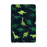 Alaza Dinosaur Animal Plush Throws Siestaキャンプ旅行軽量フリース毛布ベッドSofeサイズ60 x 90inches and 50 x 60インチ King(6