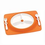 (スキップホップ) SKIP HOP ランチプレート ベビー食器セット オレンジ Feeding Mate Orange