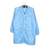 (ライチ) Lychee 静電気防止服 ワークウェア 作業服 ボタン付き 前ポケット ラペル メンズ レディース 男女兼用 大きいサイズ ゆったり 実験室
