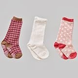 3Pハイソックス　15-21cm　ピンク