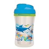 Gerber Graduates Advance Developmental Insulated Cup Like Rim Sippy Cup in Boy Patterns, 9-Ounce ( 4
