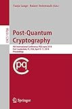 Post-Quantum Cryptography: 9th International Conference, PQCrypto 2018, Fort Lauderdale, FL, USA, April 9-11, 2018, Proceedings (Lecture Notes in Computer Science)