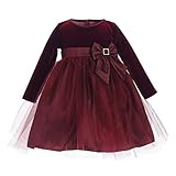 Swea Pea & Lilli DRESS ベビー・ガールズ カラー: レッド