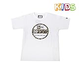 NEW ERA(ニューエラ) キッズ Tシャツ ブラウン レオパード バイザー ステッカー ホワイト