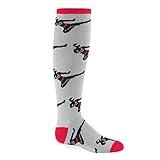 Sock it To Me (ソックイットトゥーミー) キッズ ソックス アメリカ発 おしゃれな子供靴下 Youth Knee: Grey Ninja【正規輸入品】