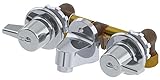 Union Brass 171-Q Ledgeback Lavatory Faucet with 1/4 Turn Valves, 4 3/4" to 6 5/8" [並行輸入品]