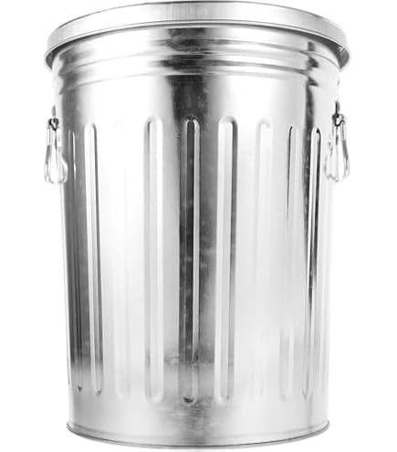 Amazon｜KNODD クノッド ふた付きゴミ箱 - グレー 40 l 503.153