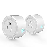 2pcs スマートコンセント 家電リモートコントロール 電源リモートスイッチ 2G/3G/4G/WiFi ネットワークで電源コンセントをコントロール スマホで外出先から自宅の電気製品をON/OFF遠隔
