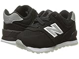 (ニューバランス) New Balance キッズランニングシューズ・・スニーカー・靴 KL574v1 Ice Rubber (Infant/Toddler) Black/Black 7 Toddle