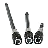 六角軸 延長ビット シャンク ソケット電動ドライバー インパクト 工具 延長 バー 60mm 100mm 150mm ３種類セット (1／4インチ 6.35mm）