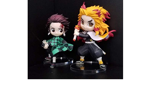 Amazon 週刊少年ジャンプ 35号 応募者全員サービス Bコース 鬼滅の刃 Qposket 煉獄杏寿郎 竈門炭治郎 用台座 フィギュア ドール 通販