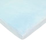 American Baby Company Heavenly Soft Chenille Fitted Pack N Play Playard Sheet, Blue, 27 x 39 by Amer