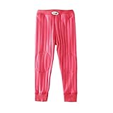 PANCY 子供服 秋冬 長ズボン 裏起毛 防寒 綿服　女の子 男の子(ダークピンク,100cm)