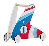 Hape Racing Stripes Wooden Push and Pull Walker [並行輸入品]