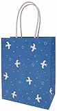 インディゴ(indigo) ラッピング 手提袋S うみねこ 1枚入 PC700