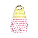 (バルーン ビブパ) BALLOON BIBPA ベビー服 ロンパース 70-90 [イエロー×ピンク] [B-504-YEPK]