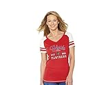 NHLフロリダ州パンサーズレディースクルーネックTシャツ、レッド、ミディアム