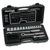 Blackhawk By Proto 1217-MNB 12-Point Drive Metric Socket Set 1/2-Inch 17-Piece [並行輸入品]