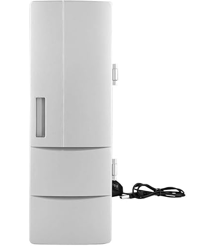 Amazon | 高速冷凍USB Fridegミニポータブル冷凍庫、小型冷蔵庫、家庭