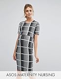 ASOS (エイソス) マタニティ チェック 半袖 ワンピース UK 6 (S) [並行輸入品]