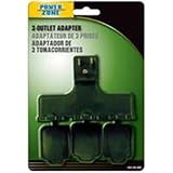 POWER ZONE ORAD2501 Outdoor Adapter 3 Outlet, Green [並行輸入品]