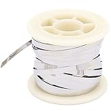 uxcell ニクロム線 ヒーター線 加熱エレメント用 5M 0.2×4mm ニクロム フラット