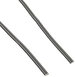 OHM 配線用 ビニール平行線 灰 4m 1200W (04-7323)