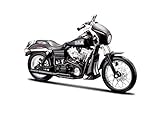Maisto 1:12 Scale Sons of Anarchy Alex "Tig" Trager 2006 FXDBI Dyna Street Bob Diecast Motorcycle Ve
