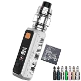 【爆煙】Vaporesso ARMOUR ULTRA Kit｜ベポレッソ アーマー ウルトラ｜5500mAh内蔵バッテリー｜IP68/IP69K 防塵防水・耐衝撃設計｜FlavorKitchenオリジナルクロス付属｜VAPE ベイプ 電子タバコ スターターキット (Camo Silver)