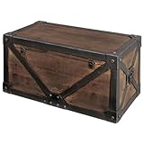 収納ボックス 収納ケース 整理ボックス 木製 トロール ミッドセンチュリー トランクL IW-983