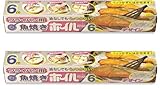 三菱アルミニウム アルミホイル フライパン用 日本製 さかな焼き ホイル シルバー 幅25cm×長さ6m 油なしでも くっつかない 2個セット