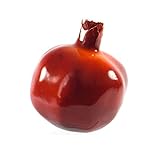 6個人工Large Pomegranates – Pomegranateプラスチックレッドフルーツ – Six Pieces