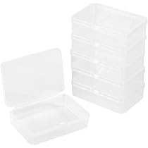 Amazon｜JP Number 小分けケース プラスチック 6個セット クリア 小物
