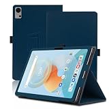 UMID IGI G5 Tabケース,10.1 inch, UMID IGI G5 Tabタブレットケース, 折りたたみ式スタンド保護カバー, ペンホルダーとリストストラップ付き, 全面保護. (青)
