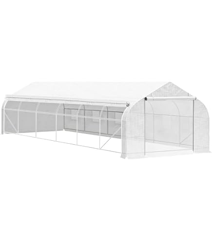Amazon.co.jp: TUIYIDUO 温室 ビニールハウス グリーンハウス 6m×3m×2m