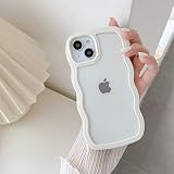QLTYPRI iPhone 12ケース iPhone 12 Proケース クリア TPUカバー 韓国 透明 薄型 軽量 耐衝撃 スマホケース ワイヤレス充電対応 ストラップホール付き アイフォン 12/12 Pro 6.1インチ 対応 - ホワイト