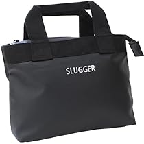 久保田スラッガー✖️ヤクルトスワローズ　グラブトート　大　レザー　ブラック レア 久保田スラッガー レザートートバッグ グラブ 黒 廃盤品 メンズ