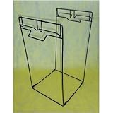 組立て式ゴミ袋スタンド 【2分別】 スチール製 取っ手付き 日本製 〔園芸 ガーデニング用品〕