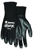 Ninja X Bi-Polymer Coated Gloves, Medium, Black (並行輸入品)