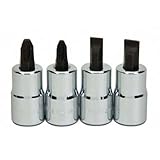 WILLIAMS 1/2" DR SCREW BIT SOCKET SET 4 PCS (WSSSP-4RC) 1/2"ドライブ スクリュードライバービットソケットセット 4個 JHWWSSSP-4R
