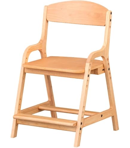 Amazon.co.jp: ISSEIKI 学習チェア【完成品】子供用 幅45cm ナチュラル 