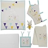 Tutti Bambini Garden Party Bedding Bundle (7-Piece) by Tutti Bambini