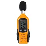 Noise Meters, Proster Mini Digital Sound Level Noise Meter Decibel Pressure Monitor DB Tester Measur