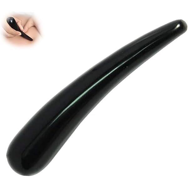 Amazon.co.jp: ツボ押し 水牛の角(黒水牛角) EHE435SP へらペン