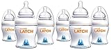 Munchkin Latch BPA-Free 4 Ounce Bottle, 6 Count by Munchkin