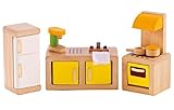 - Kitchen Wooden Doll House Furniture